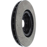 StopTech 05-17 Subaru WRX Cryo Drilled Sport Left Front Rotor - 128.47022CL