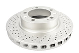 DBA 94-95 Porsche 911 Carrera 4 (Excl Turbo Look) Front Left En-Shield OE Drilled Rotor - DBA3272OEXL