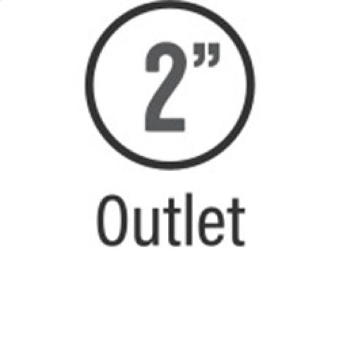 MagnaFlow Muffler Mag SS 14X5X8 2X2 C/C - 12214