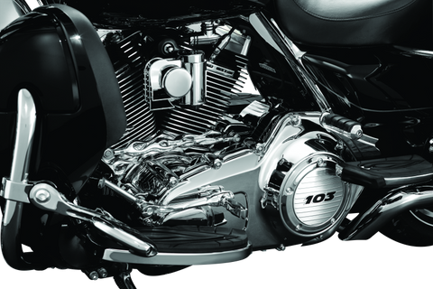 Kuryakyn Inner Primary Cover 07-08 Touring Models Chrome - 8397