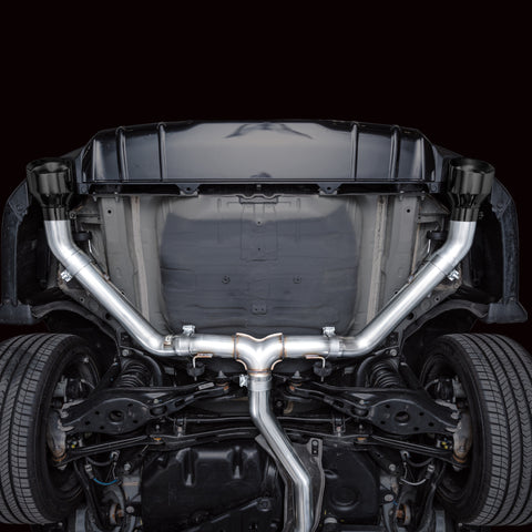 AWE Tuning 22+ Honda Civic Si/Acura Integra Track Edition Catback Exhaust - Dual Diamond Black Tips - 3020-33331