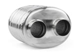 APR Premium Sound Absorption Muffler - Dual 63.5mm (2.5in) Oval Body (220x 169x 211) - MUH0010