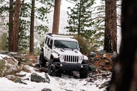 KC HiLiTES 18-23 Jeep JL/JT 4in. Gravity G4 LED Light 10w SAE/ECE Clear Fog Beam (Pair Pack System) - 504