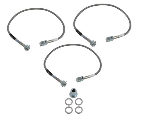 Russell Performance 82-86 Jeep CJ5/CJ7/CJ8 with 4in lift Brake Line Kit - 695900