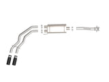 aFe Rebel 3in 409 SS Cat-Back Exhaust 2021 Ford F-150 V6 2.7L/3.5L (tt)/V8 5.0L w/ Black Tips - 49-43128-B