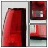 xTune Chevy Blazer Full Size 92-94 / Cadillac Escalade 99-00 Tail Light OEM ALT-JH-CCK88-OE-RC - 9028779