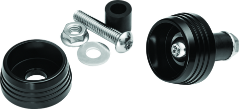 Kuryakyn Lodestar Axle Sliders Black - 3804