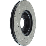 StopTech 2007-2013 Mazda 3 2.3L Cryo Drilled Left Front Brake Rotor - 128.45078CL