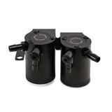 Mishimoto 09+ Nissan 370Z Direct Fit Baffled Oil Catch Can - Black - MMBCC-370Z-09PBE