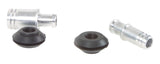 Vibrant 10mm (2/5in) O.D. Aluminum Vacuum Hose Fitting (includes Rubber Grommet) - 2895