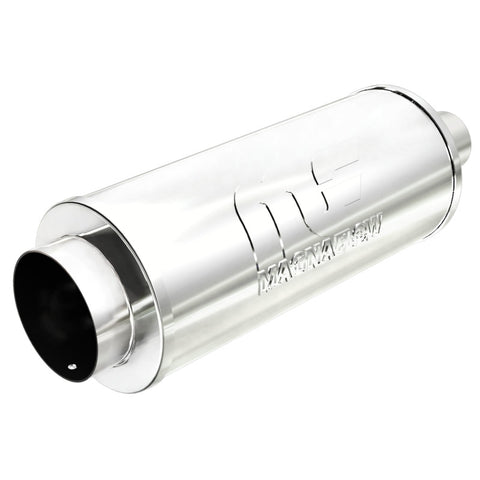 MagnaFlow Muffler W/Tip Mag SS 14X6X6 2.25/4. - 14846