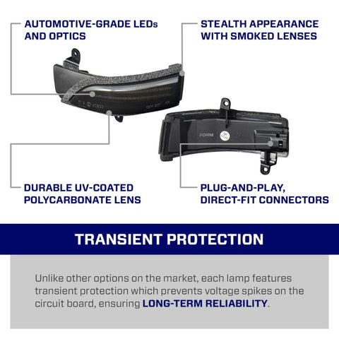 Form Lighting 2010 Subaru LED Mirror Lights (Pair) - FL0030