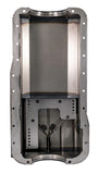 Moroso Ford 351W (w/Front Sump & Billet End Seals) Road Race Baffled Wet Sump 7qt 8in Steel Oil Pan - 20536