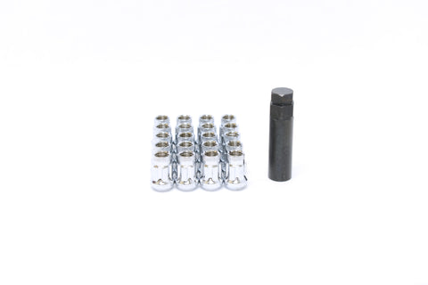 Wheel Mate Monster Lug 35 Short Lug Nut Set of 20 - Chrome 14x1.50 - 33000C