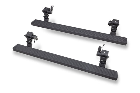 RealTruck 18-24 Jeep Wrangler 4dr VoltStep Electric Running Board Kit - Bedliner Coating - 20450674T