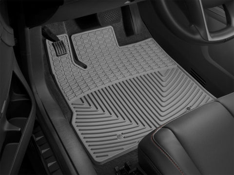 WeatherTech 11-13 Infiniti QX / 14-18 QX80 / 17-18 Nissan Armada Front Rubber Mats - Grey - W445GR