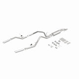 MagnaFlow 11 Ford F-150 3.7L/5.0L/6.2L SS Catback Exhaust Dual Split Rear Exit w/ 3.5in SS Tips - 15460