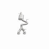 MagnaFlow 12-13 VW Golf L4 2.0L Turbocharged Dual Center Rear Exit Stainless Cat Back Perf Exhaust - 15156