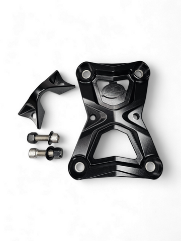 Elektric Offroad 2022-2025 Polaris Rzr Pro R/ Turbo R Volt Radius Rod Plate Billet Anodized Black - RRP610021