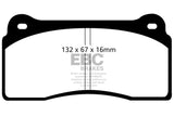 EBC 99-03 Aston Martin DB7 5.9 Orangestuff Front Brake Pads - DP91110
