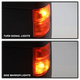xTune Ford Superduty 08-15 L&R Extendable Power Heated Adjust Mirror Amber MIR-FDSD08S-PW-AM-SET - 9935756