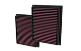 K&N 2023 Nissan Z 3.0L V6 Replacement Air Filter (Includes 2 Filters) - 33-5135