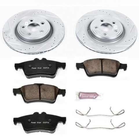 Power Stop 06-08 Jaguar S-Type Rear Z23 Evolution Sport Brake Kit - K4612