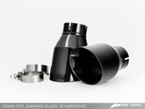 AWE Tuning Audi C7 A7 3.0T Touring Edition Exhaust - Quad Outlet Diamond Black Tips - 3015-43078