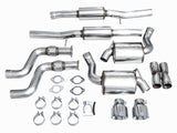 AWE Tuning 2023 Nissan Z RZ34 RWD Touring Edition Cat-Back Exhaust System w/ Chrome Silver Tips - 3015-32400