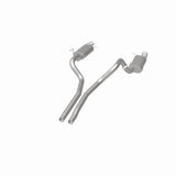 MagnaFlow 13 Ford Mustang Dual Split Rear Exit Stainless Cat Back Performance Exhaust (Street) - 15149