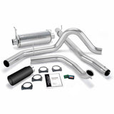 Banks Power 99 Ford 7.3L Truck w/Cat Conv Git-Kit - SS Single Exhaust w/ Black Tip - 47511-B