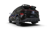 Rally Armor 2024 Hyundai Kona N Line Black UR Mud Flap - Metallic Black Logo - MF103-UR-BLK-MBK