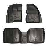 Husky Liners 09-12 Ford Flex/10-12 Lincoln MKT WeatherBeater Combo Black Floor Liners - 98741