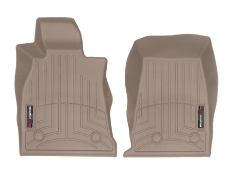 WeatherTech 2020+ Cadillac CT5 Front FloorLiner - Tan - 4516101