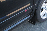 Rally Armor 03-08 Subaru Forester Black UR Mud Flap w/ White Logo - MF5-UR-BLK/WH