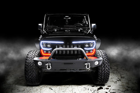 Oracle VECTOR Series Full LED Grille - Jeep Wrangler JK - NA - 5817-PRO