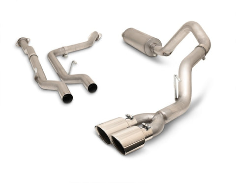 Gibson 2022 Toyota Tundra 3.5L-T V6 5.5ft bed 2.5in Cat-Back Dual Sport Exhaust - Stainless - 67104