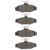 DFC 85-97 Pontiac Firebird Rear 4000 Hybridynamic Brake Pads - 4000-0413-00