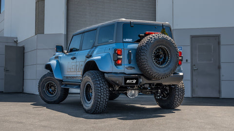 Borla 22-24 Ford Bronco Raptor V6 Turbo AT 2WD / 4WD ATAK Catback Exhaust w/ 4in Black Coated Tips - 140934CB