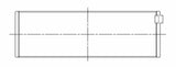 ACL Ford V8 377ci Cleveland Stroker (using Chev conrods) Performance Rod Bearing Set - 8B1227H-01