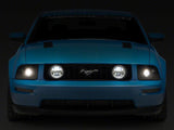 Raxiom05-09 Ford Mustang GT Axial Series LED Halo Fog Lights - 398333