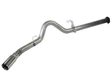 aFe LARGE Bore HD Exhausts DPF-Back SS-409 EXH DB Ford Diesel Trucks 11-12 V8-6.7L (td) - 49-13028