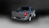 Corsa 07-08 Chevrolet Avalanche 6.0L V8 3in Cat-Back Single Side w Twin 4in Black Pro-Series Tips - 14246BLK