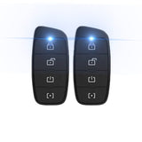 Kleinn (2) 4-Button 1-Way Remotes Antenna Upgrade 2500 ft Range - RFKIT4