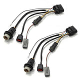 AlphaRex 13-18 Ram 1500 Wiring Adapter Stock Proj Headlight to AlphaRex Headlight Converters - 810003