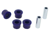 SuperPro 1984 Jeep Cherokee Base Rear Upper Spring Shackle Upper Bushing Kit - SPF1080K