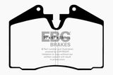 EBC 89-95 Ferrari 348 3.4 Redstuff Front/Rear Brake Pads (Axle Set Only) - DP3612C