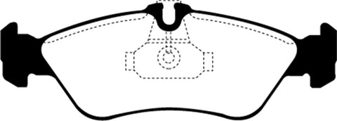 EBC 03-05 Dodge Sprinter 2500 ATE Rear Greenstuff Rear Brake Pads - DP61070