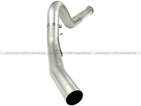 aFe MACHForce XP 5in DPF-Back Stainless Steel Exh Sys, No tip, Ford Diesel Trucks 11-14 V8-6.7L - 49-43055