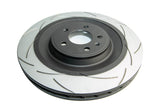DBA 15-19 Porsche Macan Turbo (w/360mm Front Rotor) Turbocharged Rear Street Slotted Rotor - DBA2599S